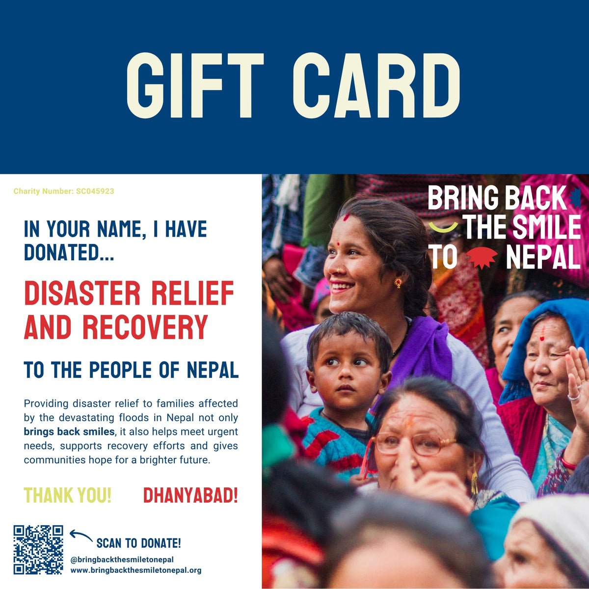 Disaster Relief and Recovery