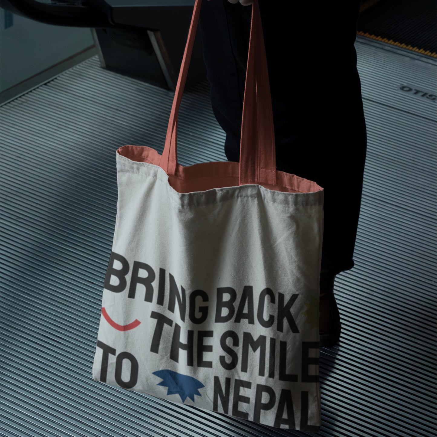 Bring Back the Smile Tote bag